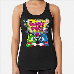 Bubble Bobble Racerback Tank Top