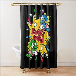 Bubble Bobble Shower Curtain