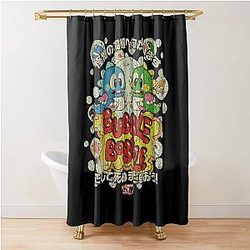 Bubble Bobble Shower Curtain