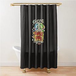 Bubble Bobble 1986 Shower Curtain