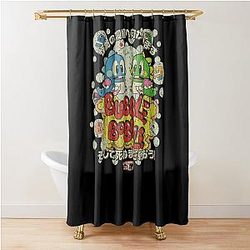 Bubble Bobble Shower Curtain