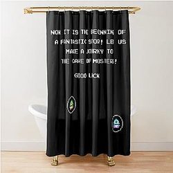 Bubble Bobble Game Shower Curtain