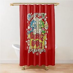 Bubble Bobble Shower Curtain