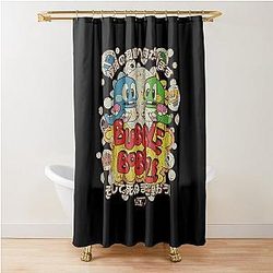 Bubble Bobble Shower Curtain