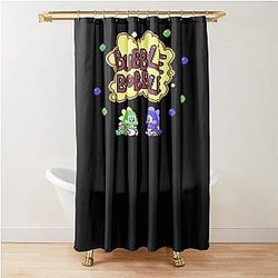 Bubble Bobble C64 Classic T-Shirt Shower Curtain