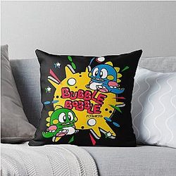 Bubble Bobble Classic Essential Throw Pillow