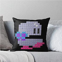 Bubble Bobble Enemy Throw Pillow