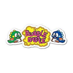 4" Bubble Bobble Retro Arcade Nostalgic Vintage Style Laminated Laptop Sticker