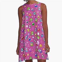 Bubble Bobble Pink Dress