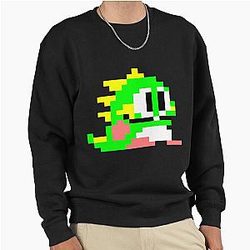 Bub from Bubble Bobble Pullover Sweatshirt