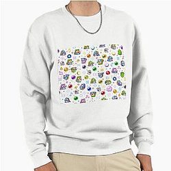 Bubble Bobble White Sweatshirt