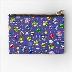Bubble Bobble Blue Pouch
