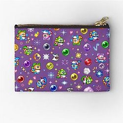 Bubble Bobble Purple Pouch
