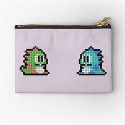Bubble Bobble - Retro Gaming Stars Zipper Pouch