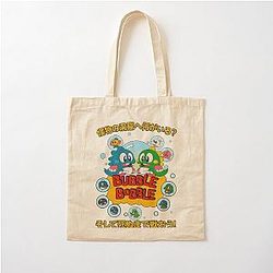 Bubble Bobble Cotton Tote Bag
