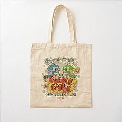 Bubble Bobble Cotton Tote Bag