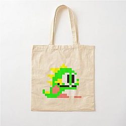 Bub From Bubble Bobble Cotton Tote Bag