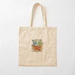 Bubble Bobble Cotton Tote Bag