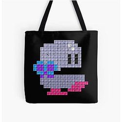 Bubble Bobble Enemy All Over Print Tote Bag