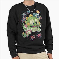 Bubble Bobble Vintage Action T-Shirt, Christmas Pullover Sweatshirt