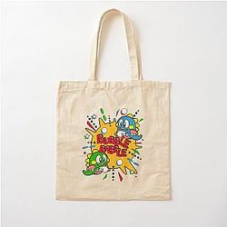 Bubble Bobble Cotton Tote Bag
