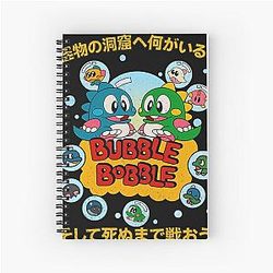 Bubble Bobble 1986 Notebook