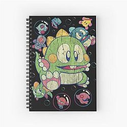Bubble Bobble Vintage Notebook