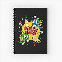 Bubble Bobble Classic Spiral Notebook