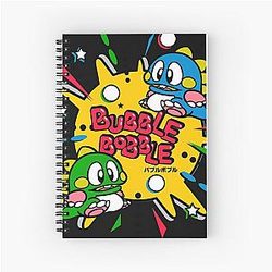 Bubble Bobble Classic Spiral Notebook