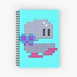Bubble Bobble Enemy Spiral Notebook