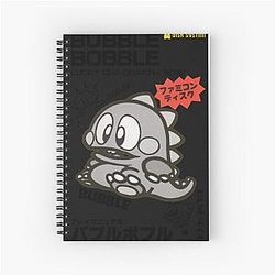 Bubble Bobble Famicom Classic T-Shirt Spiral Notebook