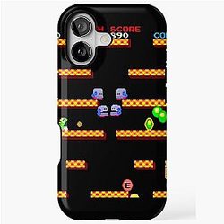 Bubble Bobble Level iPhone Tough Case