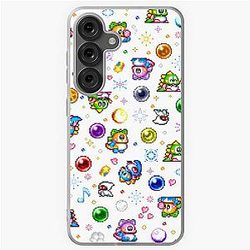Bubble Bobble White Soft Case for Samsung Galaxy