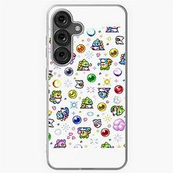 Bubble Bobble White Samsung Galaxy Soft Case
