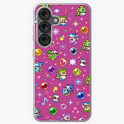 Bubble Bobble Pink Samsung Soft Case
