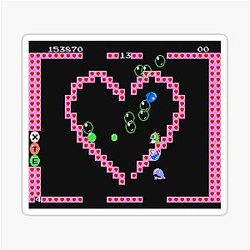 Bubble Bobble Level Sticker