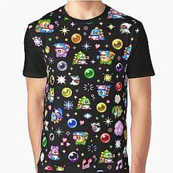 Bubble Bobble Black T-Shirt
