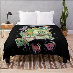 Bubble Bobble Vintage Action Blanket