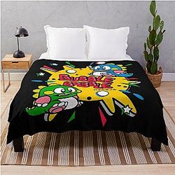 Bubble Bobble Classic Throw Blanket