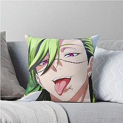 Jin Marito - Bucchigiri throw pillow