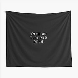 Bucky Barnes Winter Soldier Till the End of the Line Tapestry