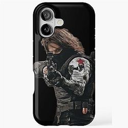 Winter Soldier Bucky Barnes iPhone Tough Case