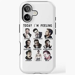 Sebastian Stan - Funny - Bucky Barnes - Signature iPhone Tough Case