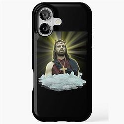 Sebastian Stan as Jesus - Bucky Barnes iPhone Case