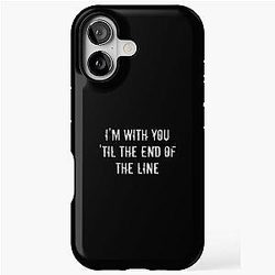 Bucky Barnes Winter Soldier Till the end of the line iPhone Tough Case