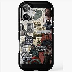 Bucky Barnes Sebastian Stan iPhone Tough Case