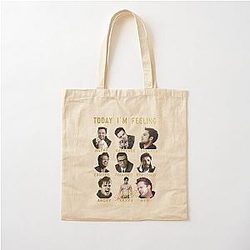 Sebastian Stan - Funny Feelings - Bucky Barnes Gold Edition Cotton Tote Bag