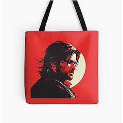 Thunderbolts Bucky Barnes  All Over Tote Bag