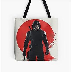 Thunderbolts Bucky Barnes All Over Print Tote Bag