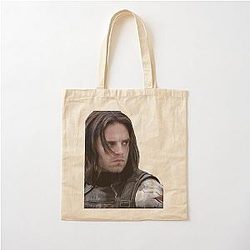 Bucky Barnes Winter Soldier Cotton Tote Bag